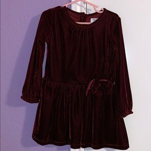 Burgundy dress (3T)